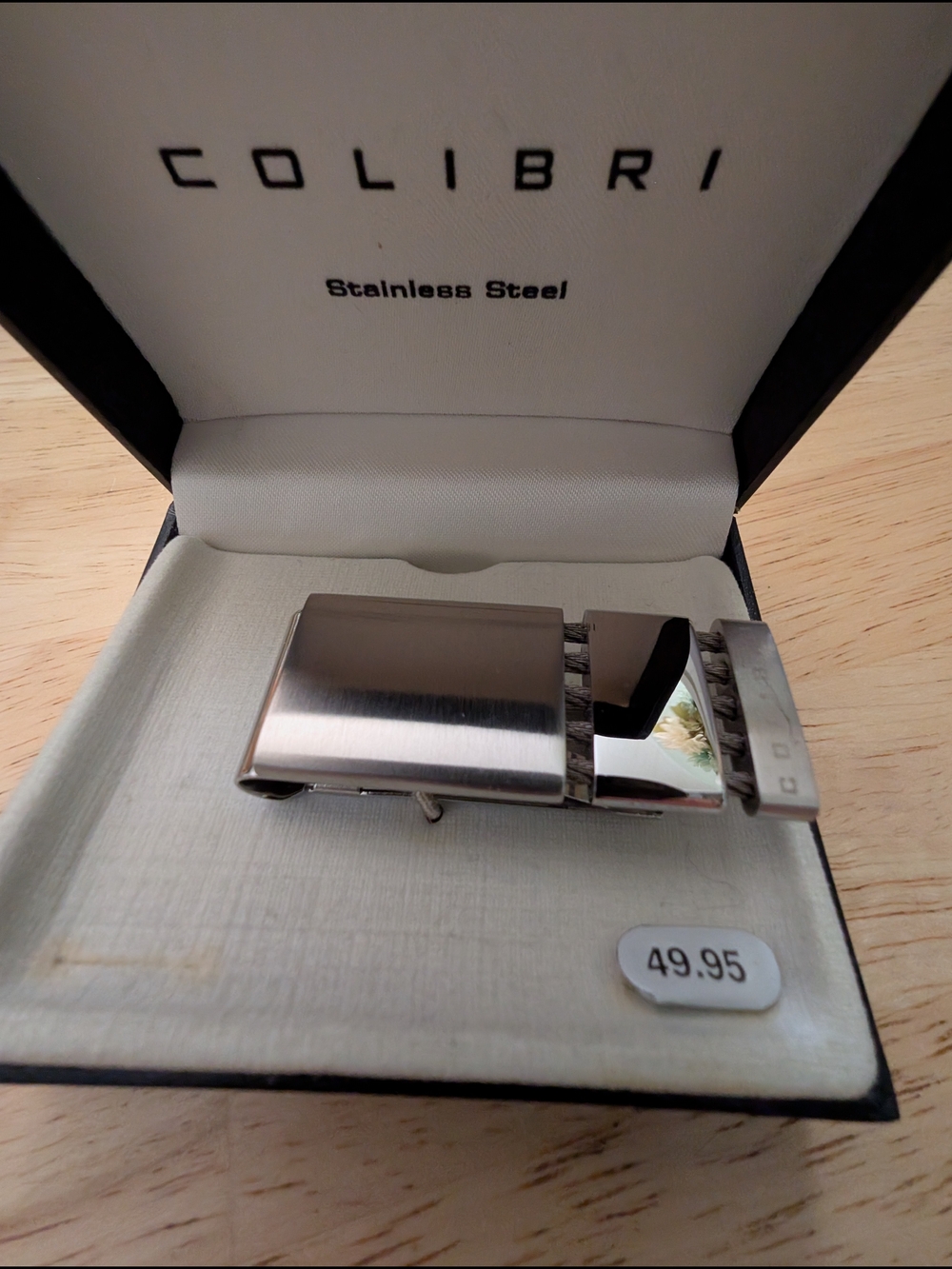 Stainless Steel Polished Silver Money Clip
